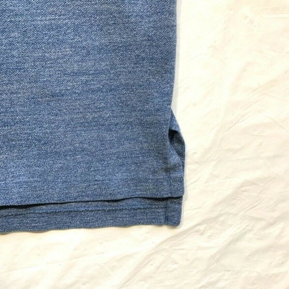 Polo Ralph Lauren Polo Shirt Men XL Classic Fit Short Sleeve Cotton Heather Blue - Picture 7 of 11